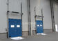 0.2-0.5m/s Opening Speed Industrial Sectional Doors Sandwich Construction Steel