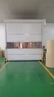 산업용 고속 PVC 커튼 롤업 도어 고효율 및 에너지 절약