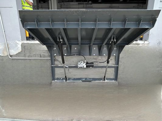 회색 전기 Edge of Hydraulic 도크 eod 평준화