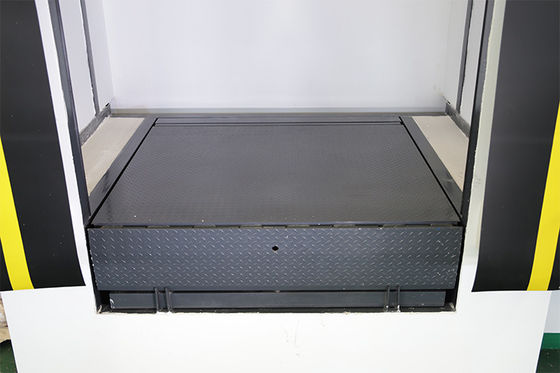 화학 산업 로딩 도크 레벨러 스마트 안전 750w 버튼 누르