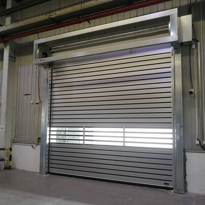220V 백색 자동 고속 롤링 셔터